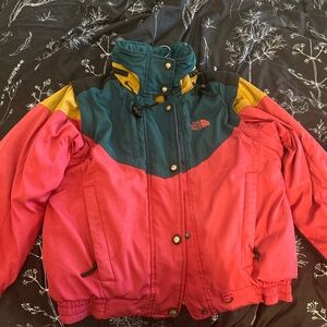 The North Face 90s vintage puffer ski outdoor adventure jacket